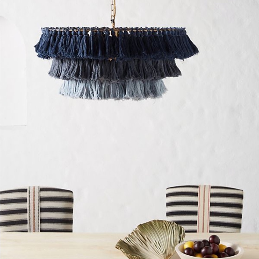 Justina Blakeney Fela Tassel Chandelier